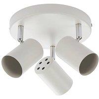 Saxby Toro Round 3-Light Spotlight White (205RE)