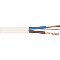 Prysmian 6242BH White 6mm LSZH Twin & Earth Cable 25m Coil (20660)