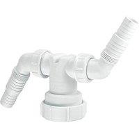 McAlpine Twin Hose Connector 40mm (206HR)
