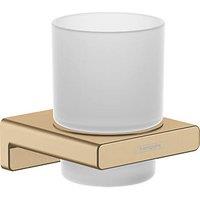 Hansgrohe AddStoris Toothbrush Tumbler Brushed Bronze (206VG)