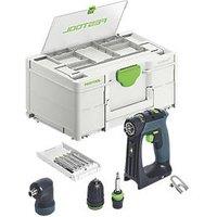 Festool CXS 18-Basic-Set 18V Li-Ion Airstream Li-High Power Brushless Cordless Drill Driver - Bare (207HM)