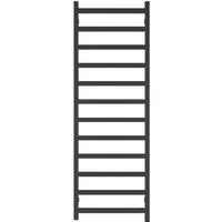 Terma 1440mm x 500mm 2046BTU Black Flat Electric Towel Radiator (207HR)