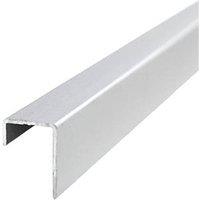 Multipanel Type C End Cap Satin Aluminium 2450mm x 11mm (207JE)