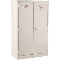 Barton 2-Shelf Acid Cabinet White 915mm x 457mm x 1524mm (207VV)