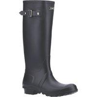 Cotswold Sandringham Size 7 Womens Black Non Safety Wellies (208XN)