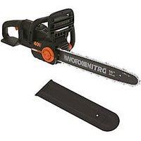 Worx WG385E.9 40V Lithium PowerShare Brushless Cordless 40cm Chainsaw - Bare (209HA)