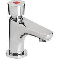 Bristan Z2 DUS 1/2 C Self-Closing Timed-Flow Pillar Tap Chrome (209JE)