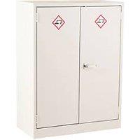 Barton 2-Shelf Acid Cabinet White 915mm x 457mm x 1219mm (209VV)