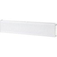 Flomasta 300mm x 1400mm 4523BTU White Type 22 Convector Radiator (209XP)