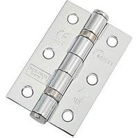 Eclipse Eclipse Polished Chrome Grade 7 Fire Rated Door Ball Bearing Hinges 76mm x 51mm 20 Pack (211PH)