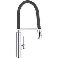 Grohe Feel Professional 31853000 Pull-Out Spray Mono Mixer Kitchen Tap Chrome (211VY)