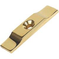 Turn Button Cabinet Catches Brass 38mm x 9mm 10 Pack (21220)