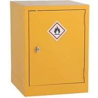 Barton 1-Shelf Hazardous Substance Cabinet Yellow 457mm x 457mm x 609mm (212VV)