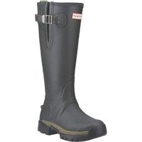 Hunter Balmoral Adjustable Neoprene Lined Size 6 Womens Dark Green Non Safety Wellies (213XW)