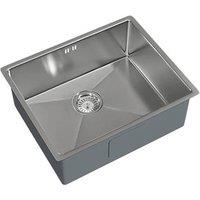 ETAL Elite 1 Bowl Stainless Steel Inset / Undermount Kitchen Sink Brushed 540mm x 205mm (214JL)
