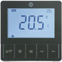 JG Underfloor JGSTAT4BL Wired Programmable Thermostat Black 240V (214TA)