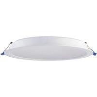 Saxby Circo Fixed LED Recessed Downlight Matt White 24W 2100lm (214VX)