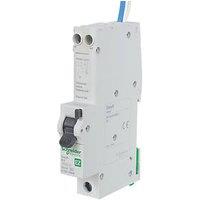 Schneider Electric Easy9 6A 30mA Type A SP B Curve RCBO (2157P)