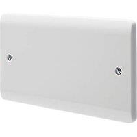 Crabtree Instinct 2-Gang Blanking Plate White (216HV)