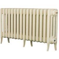 Arroll 460mm x 994mm 3128BTU Cream Cast Iron 4 Column Radiator (2174F)