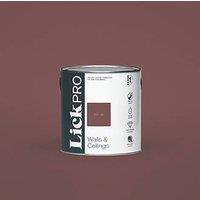 LickPro Max+ 2.5Ltr Red 06 Eggshell Emulsion Paint (218JY)