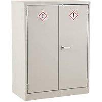 Barton 2-Shelf COSHH Cabinet Grey 915mm x 457mm x 1219mm (218VV)