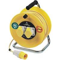 Masterplug LVCT5016/2-XD 16A 2-Gang 50m Cable Reel 110V (21981)