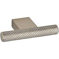 Elite Knobs & Handles Kensington Knurled T-Knob Brushed Nickel 60mm (219KK)