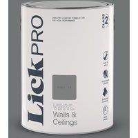 LickPro 5Ltr Grey 10 Vinyl Matt Emulsion Paint (219TM)