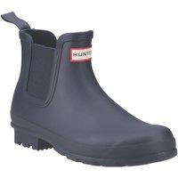Hunter Original Chelsea Size 7 Navy Non Safety Dealer Boots (220XN)