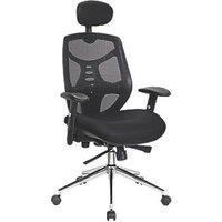 Nautilus Designs Polaris High Back Executive Chair Black (221PK)