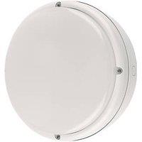 Philips Ledinaire Indoor & Outdoor Maintained Emergency Round LED Bulkhead White 17W 1700lm (222RG)