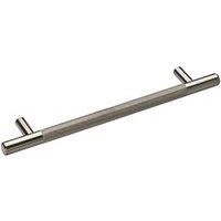 Elite Knobs & Handles Kensington Knurled T Bar Handle Black Nickel 213mm (225KK)