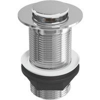 ETAL Unslotted Push Button Basin Waste Chrome 60mm (225VN)