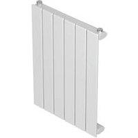 Flomasta 600mm x 433mm 1177BTU White Vertical Designer Radiator (2267D)