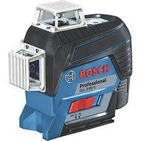Bosch GLL 3-80 C Red Self-Levelling Multi-Line Laser Level with Case (226JM)
