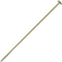 Timco TX Wafer Timber Frame Construction & Landscaping Screws 8mm x 400mm 25 Pack (226KG)