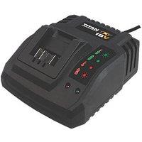 Titan TTB804CHR 18V Li-Ion TXP Standard Charger (226PV)