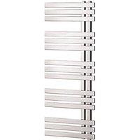 Towelrads 1200mm x 500mm 1123BTU Chrome Flat Designer Towel Radiator (226RY)