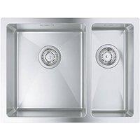 Grohe K700U Left Handed 1.5 Bowl Stainless Steel Undermount Sink 595mm x 450mm (226VY)