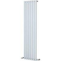 Ximax Fortuna 1500mm x 410mm 2488BTU White Vertical Designer Radiator (227TR)