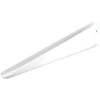 RB UK Antibacterial BioCoat Twin Slot Shelf Brackets White 220mm x 10mm 10 Pack (227VJ)
