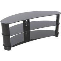 AVF Jelly Bean FS1200CURBB TV Stand Black (228HP)