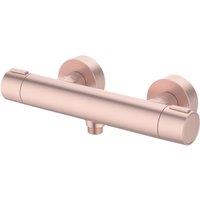 Ideal Standard Alu+ Exposed Single Outlet Thermostatic Rose Bar Mixer Shower Valve (228KU)