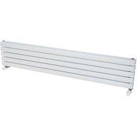Ximax Fortuna 294mm x 1500mm 2823BTU White Horizontal Designer Radiator (228TP)