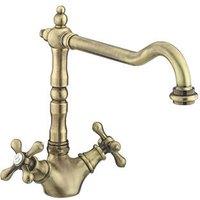 Bristan Colonial Easyfit Kitchen Sink Mixer Tap Antique Bronze (229RH)