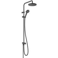 Hansgrohe Vernis Blend 200 1Jet EcoSmart Reno Shower Set Matt Black (229VG)