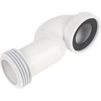 McAlpine Rigid 90 Space Saving Pan Connector White 354mm (23036)
