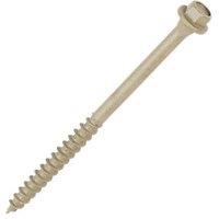 Timberfix Hex Socket Structural Timber Screws 6.3mm x 100mm 50 Pack (23059)