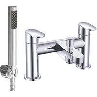 ETAL Juno Deck Mounted Bath Shower Mixer Tap Polished Chrome (230KG)